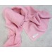 K18 Gorgeous Pink Color 100% Pashmina Knitted Scarf 12" x 60" Made in Nepal